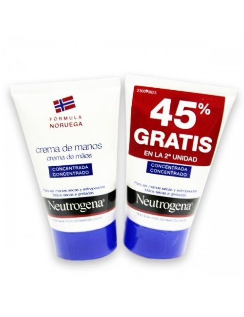 NEUTROGENA CREMA DE MANOS CONCENTRADA 2X50ML