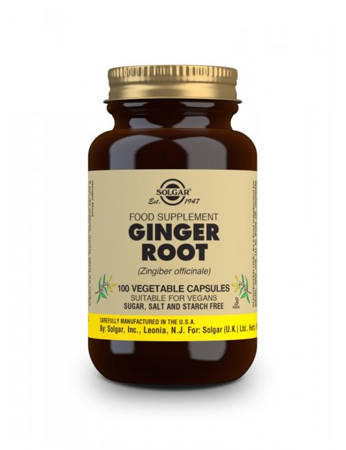 SOLGAR RAIZ JENGIBRE 100 CAPSULAS