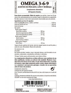 SOLGAR OMEGA 369 60 CAPS
