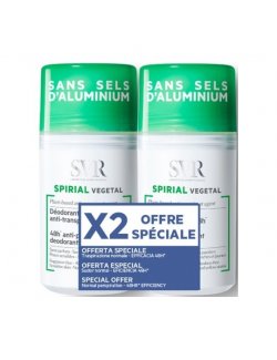 SVR SPIRIAL ROLL-ON VEGETAL DUPLO 2 X 50ML