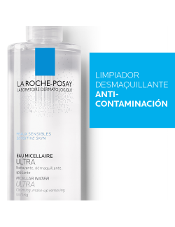 LA ROCHE POSAY AGUA MICELAR ULTRA PIEL SENSIBLE 400 ML