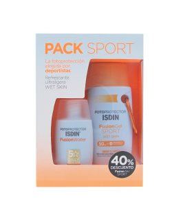 ISDIN FOTOPROTECTOR PACK FUSION GEL SPORT WET SKIN SPF50 + FUSION WATER MAGIC SPF50