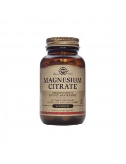 SOLGAR MAGNESIO CITRATO  60 COMP