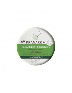 PRANAROM AROMAFORCE CARAMELOS EMOLIENTES MENTA Y ECUALIPTO 45G