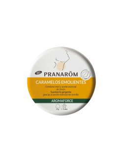 PRANAROM AROMAFORCE CARAMELOS EMOLIENTES MIEL Y LIMON 45G