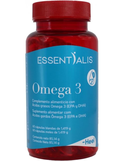 HEEL ESSENTIALIS OMEGA 3 60 CAPSULAS