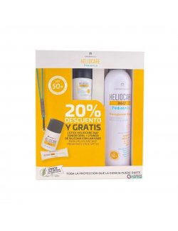 HELIOCARE 360 PEDIATRICS TRANSPARENT SPRAY SPF50+ 250ML + STICK PEDIATRICS SPF50+ 25G