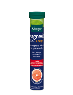 KNEIPP MAGNESIO 375 ENERGY 15 COMPRIMIDOS EFERVESCENTES SABOR NARANJA SANGUINEA