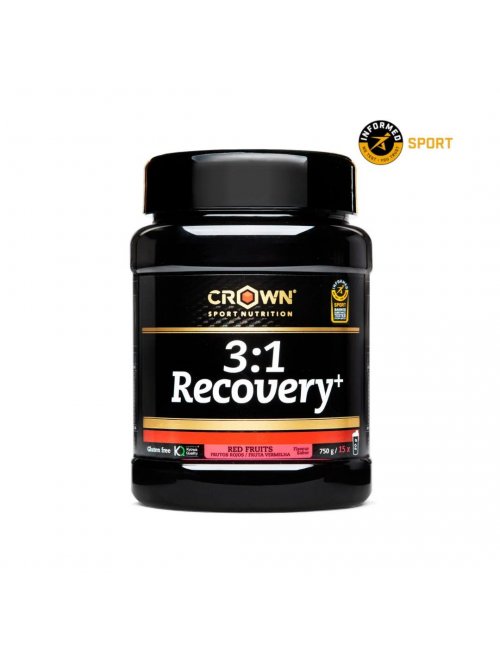 CROWN SPORT NUTRITION 3:1 RECOVERY FRUTOS ROJOS 750G
