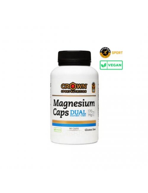 CROWN SPORT NUTRITION MAGNESIUM DUAL 170 MG 90 CAPS