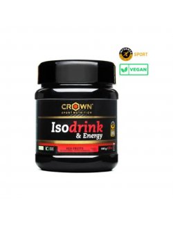CROWN SPORT NUTRITION ISODRINK & ENERGY RED FRUITS 640G