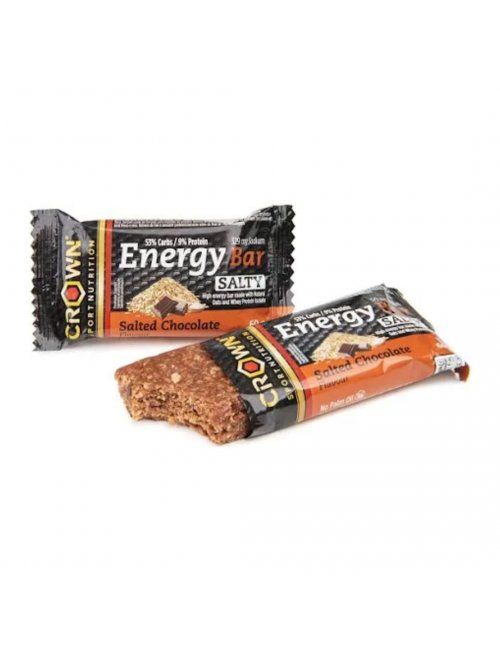 CROWN SPORT NUTRITION ENERGY BAR SALTED CHOCOLATE 60G