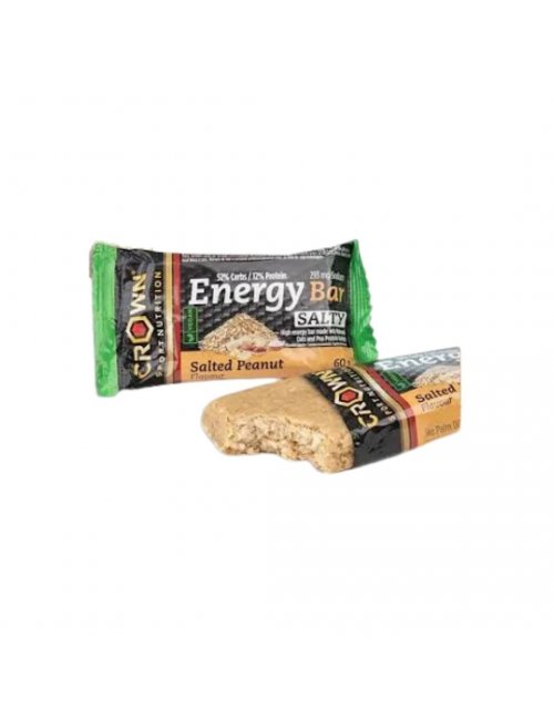 CROWN SPORT NUTRITION ENERGY BAR SALTED PEANUT 60G
