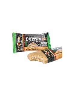 CROWN SPORT NUTRITION ENERGY BAR SALTED PEANUT 60G