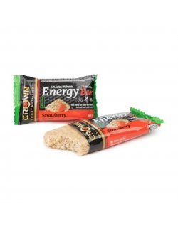 CROWN SPORT NUTRITION ENERGY BAR STRAWBERRY 60G