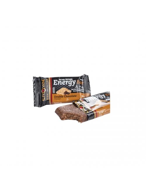 CROWN SPORT NUTRITION ENERGY BAR DOUBLE CHOCOLATE 60G