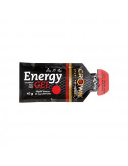 CROWN SPORT NUTRITION CAFFEINE ENERGY GEL FRUTOS ROJOS 40G