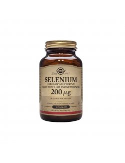 SOLGAR SELENIO LEV 200MCG 50COM
