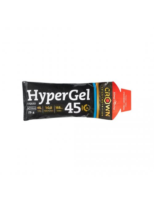 CROWN SPORT NUTRICION HYPERGEL 45 SABOR FRESA 75G