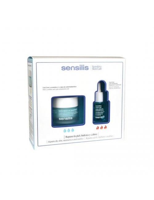 SENSILIS SKIN RESCUE CREMA 50ML + SKIN RESCUE SERUM 15ML