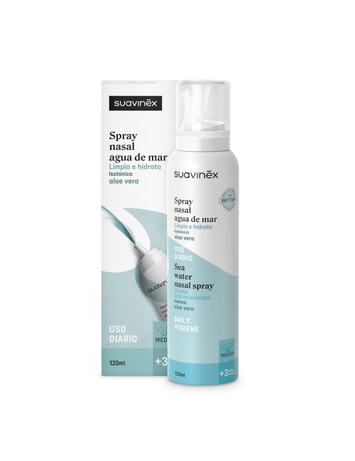 SUAVINEX SPRAY NASAL ISOTONICA ALOE VERA 120ML