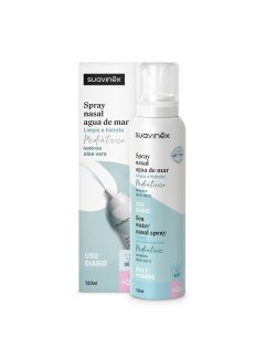 SUAVINEX SPRAY NASAL PEDIATRICO ISOTONICO CON ALOE VERA +0 MESES 120ML