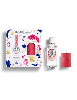 ROGER & GALLET COFRE GENGIBRE ROJO + VELA