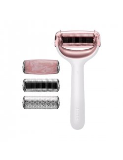 GESKE MICRONEEDLE FACE & BODY ROLLER 9 IN 1 WHITE ROSE GOLD