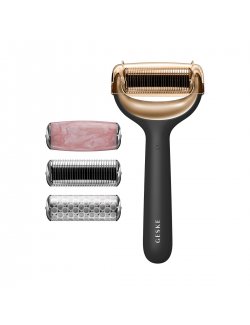 GESKE MICRONEEDLE FACE & BODY ROLLER 9 IN 1 BLACK GOLD