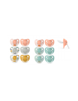 SUAVINEX CHUPETE SILICONA ANATOMICO  CLASICO 6 - 18 MESES 2 UNIDADES