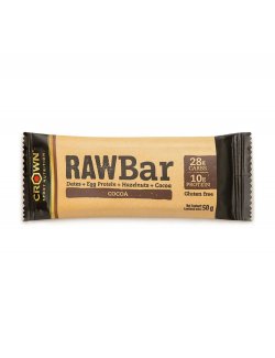 CROWN SPORT NUTRITION RAWBAR CHOCOLATE 50G