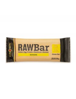 CROWN SPORT NUTRITION RAWBAR PLATANO 50 G