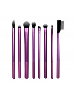REAL TECHNIQUES EVERYDAY EYE ESSENTIALS SET 8 UNIDADES