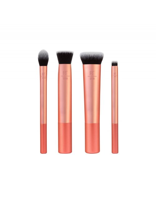 REAL TECHNIQUES FACE BASE MAKEUP BRUSH KIT 4 UNIDADES