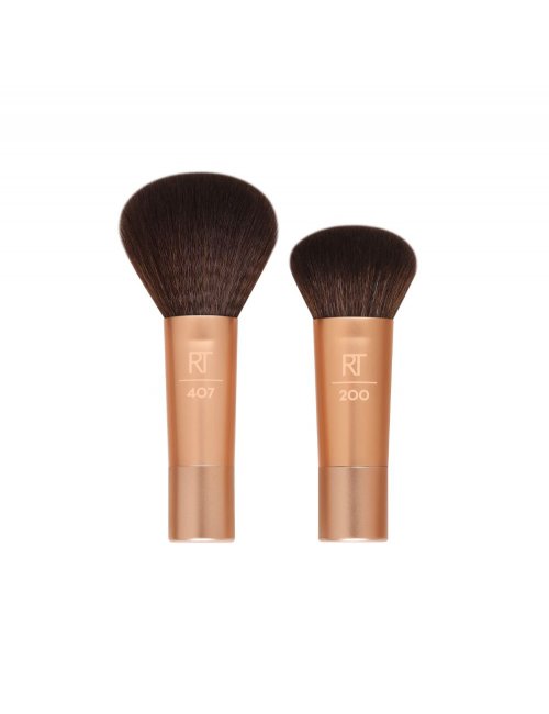 REAL TECHNIQUES MINI BRUSH DUO SET 2 UNIDADES