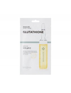 MISSHA MASCURE SHEET MASK GLUTATHIONE