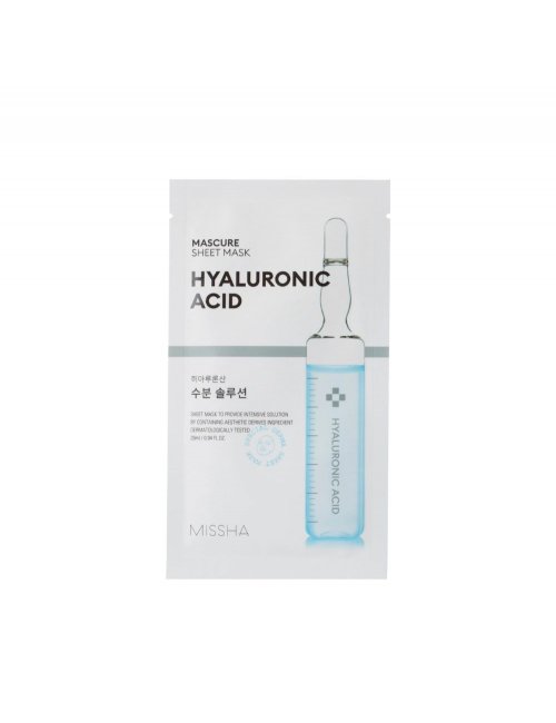 MISSHA MASCURE SHEET MASK HYALURONIC ACID