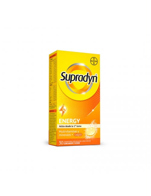 SUPRADYN ENERGY 30 COMP EFERVESCENTES NARANJA