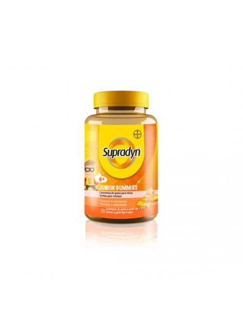 SUPRADYN JUNIOR GUMMIES CARAMELOS DE GOMA 30 U 4