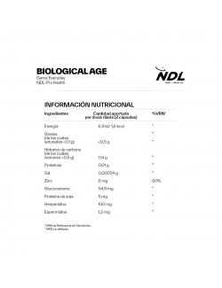 NDL PRO-HEALTH ANTIOXIDANTE CON AM3 Y ZINC 60 CAPSULAS