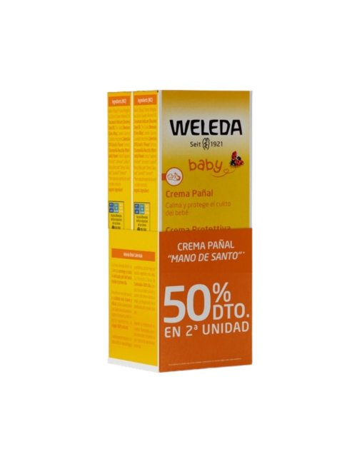 WELEDA PACK BABY CREMA PAÑAL DE CALENDULA 2X75 ML
