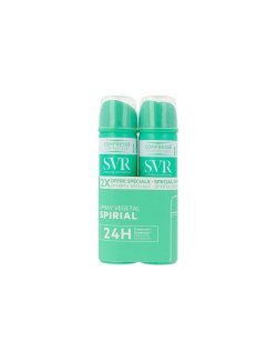 SVR SPIRIAL SPRAY VEGETAL DESODORANTE DUPLO 2 X 75 ML