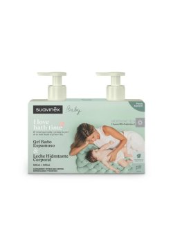 SUAVINEX DUPLO GEL ESPUMOSO + LOCION PACK 500 ML + 500 ML