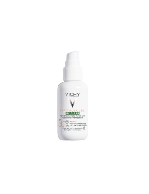 VICHY CAPITAL SOLEIL UV-CLEAR FLUIDO SPF50+ 40 ML