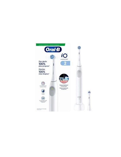 ORAL-B CEPILLO DENTAL ELECTRICO IO LABORATORY 2 COLOR BLANCO
