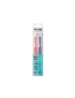 PHB SO ECO CEPILLO DENTAL ADULTO SUAVE DUPLO