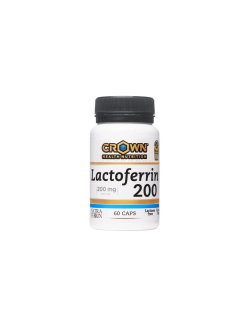 CROWN HEALTH NUTRITION LACTOFERRIN 200 60 CAPS