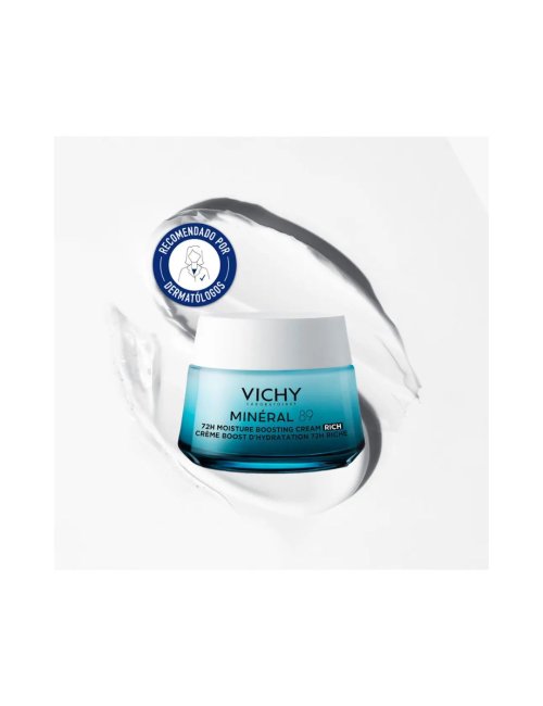 VICHY MINERAL 89 CREMA BOOST DE HIDRATACION RICA 50 ML