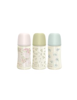 SUAVINEX SX PRO ANTICOLICO BIBERON POLIAMIDA TETINA FISIOLOGICA POETRY FLUJO M + 3 M 1 U 270 ML