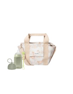 SUAVINEX BOLSO MAT PEQ POETRY COLOR BEIGE ESTAMPADO + REGALO